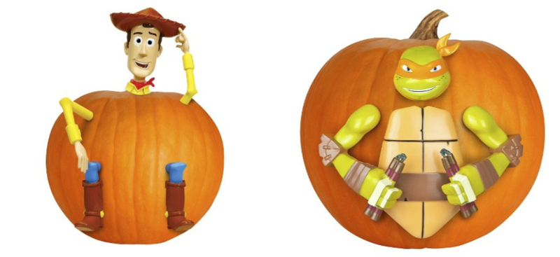 Illustration for article titled These Pumpkin Decorations Scare the Crap Out of Me
